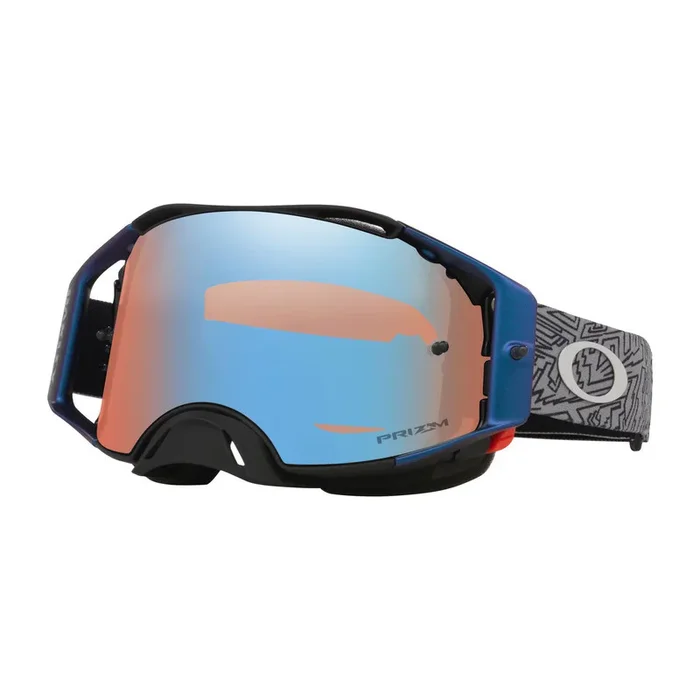 Masque OAKLEY Airbrake MX – Grey Strike écran Prizm MX Sapphire Iridium