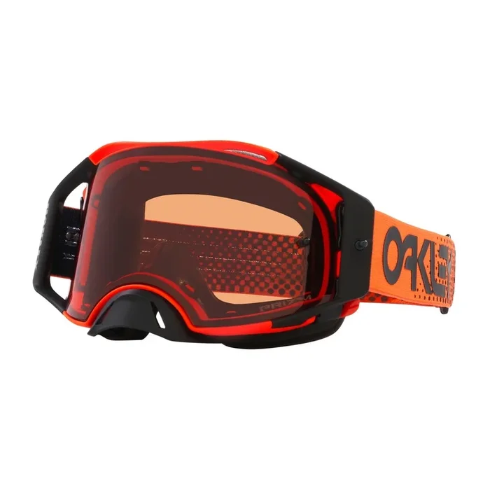 Masque OAKLEY Airbrake MX – Moto Orange B1B écran Prizm MX Bronze