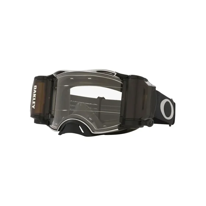Masque OAKLEY Airbrake MX – Tuff Blocks Black Gunmetal écran Race-Ready Roll-Off clair