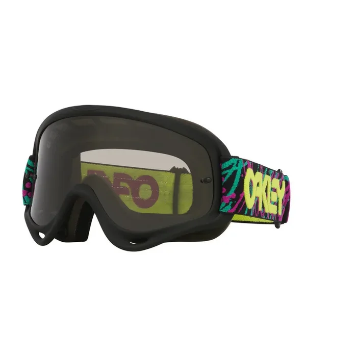 Masque OAKLEY O-Frame MX Heritage – Jaxson Black écran gris clair