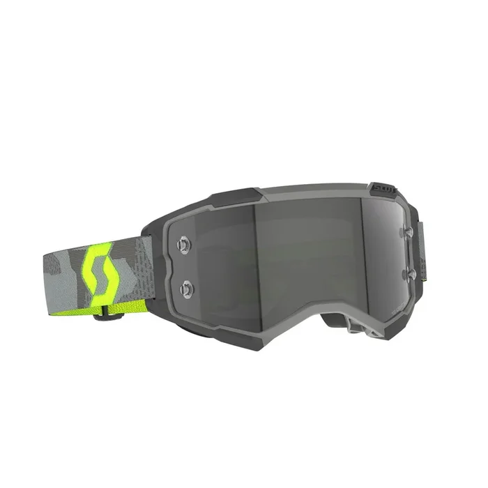Masque SCOTT Fury Light Sensitive Gris Jaune Fluo