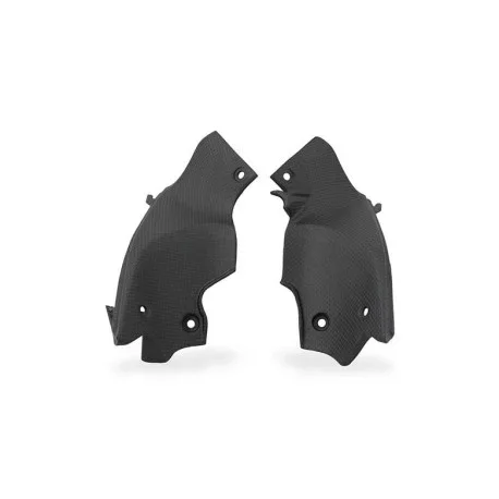 MATT CARBON FORK COVER CNC RACING LEFT AND RIGHT Ducati Streetfighter