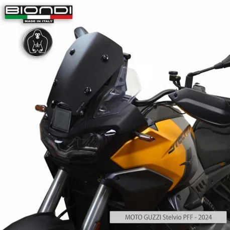 MOTO GUZZI STELVIO SPORT SCREEN BLACK