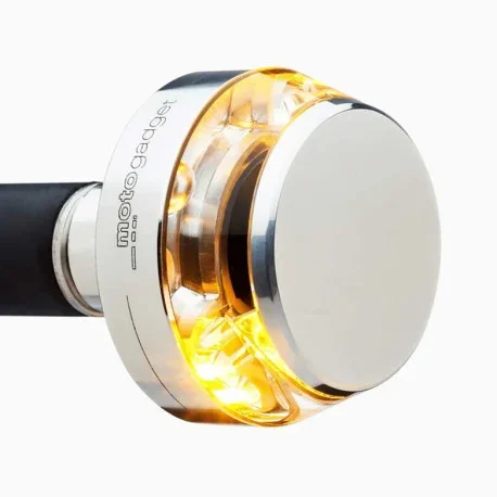 MOTOGADGET MO-BLAZE DISQ LEFT POLISHED TURN SIGNAL