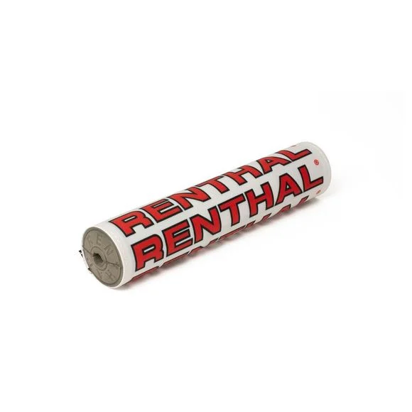 Mousse de guidon Renthal VINTAGE SX POUR GUIDON AVEC BARRE Universel – Blanc / Rouge Ref : RT0111