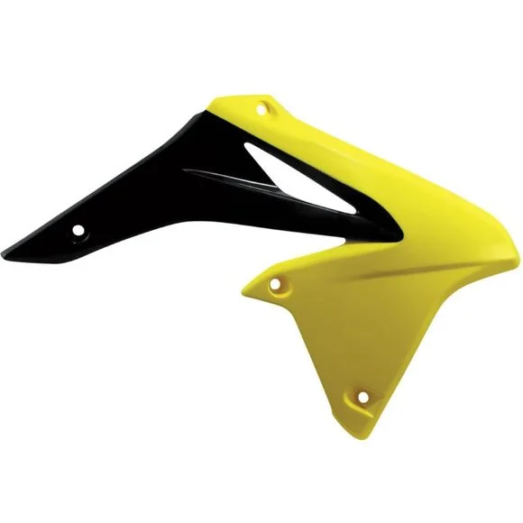 Ouie de radiateur Acerbis jaune/noirSUZUKI 450 RM-Z 450 – 2008 – 2017Ref : AE0374 / 0011645.279