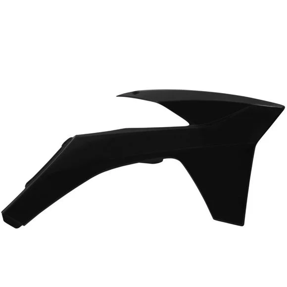 Ouie de radiateur Acerbis noirKTM 65 65 SX – 2009 – 2015Ref : AE0344 / 0016361.090