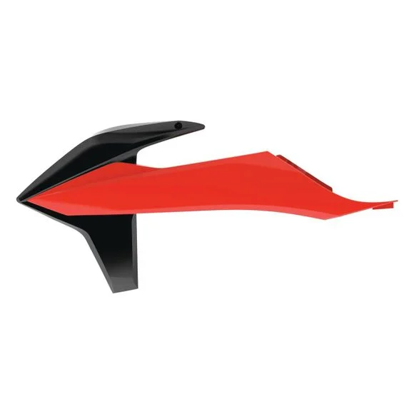 Ouie de radiateur Polisport COULEUR ORANGE FLUO/NOIR Ref : 4430009122 / 1086324005