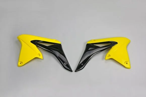 Ouie de radiateur Ufo jauneSUZUKI 250 RM-Z 250 – 2010 – 2018Ref : UF00512A / 1087692001