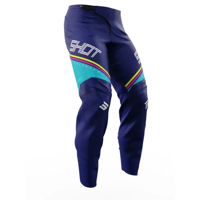 Pantalon Cross Enfant SHOT DRAW INDY Bleu
