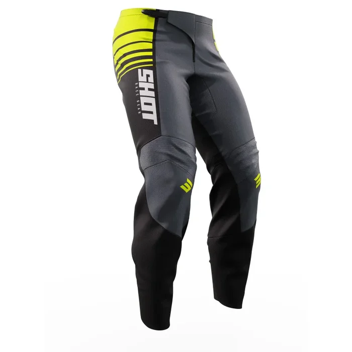 Pantalon Cross Enfant SHOT DRAW PEAK Jaune Fluo