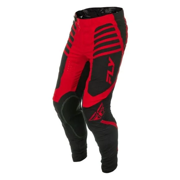 Pantalon cross Fly LITE 2025 – Noir / Rouge Ref : FL1638