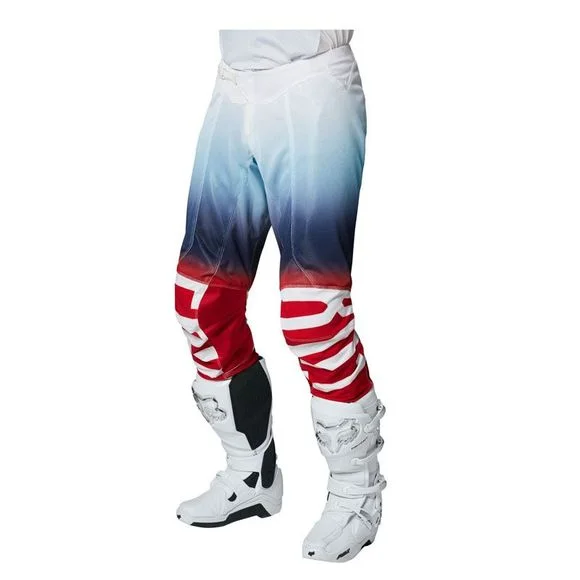 Pantalon cross Fox AIRLINE REEPZ – WHITE RED BLUE 2023 – Blanc / Rouge Ref : FX3335