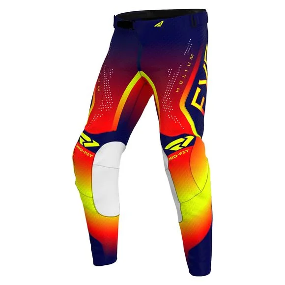 Pantalon cross FXR HELIUM 24 2024 – Rouge / Jaune Ref : FXR0491
