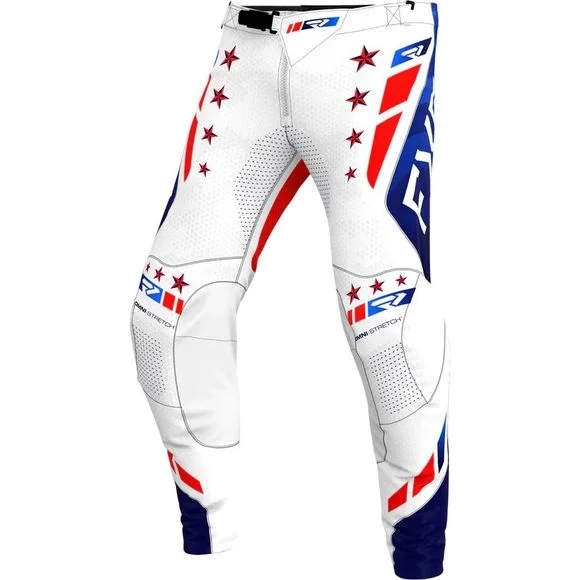 Pantalon cross FXR HELIUM MX 25.7 2025 – Rouge / Bleu Ref : FXR1578