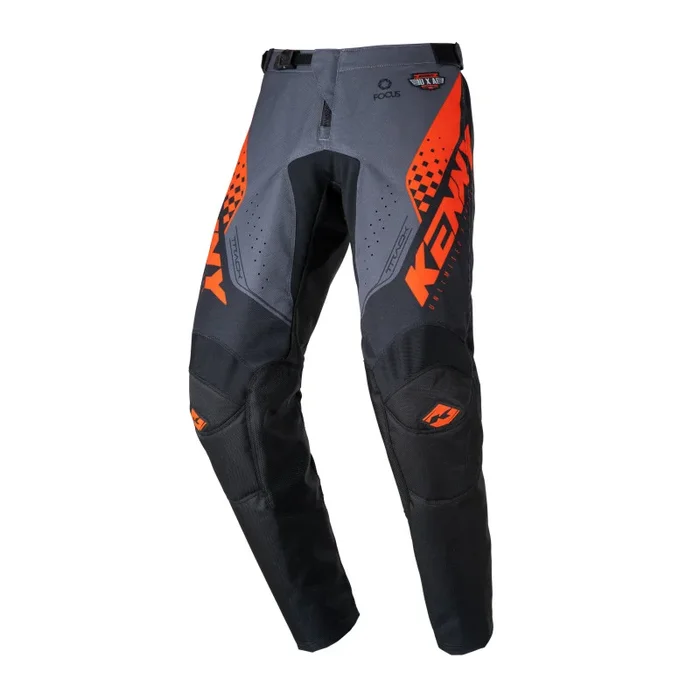 Pantalon Cross KENNY TRACK FOCUS Enfant Orange Noir