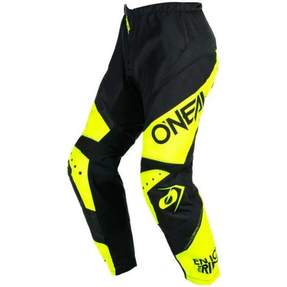 Pantalon cross O’Neal ELEMENT – RACEWEAR V24 2023 – Noir / Jaune Ref : OL1976