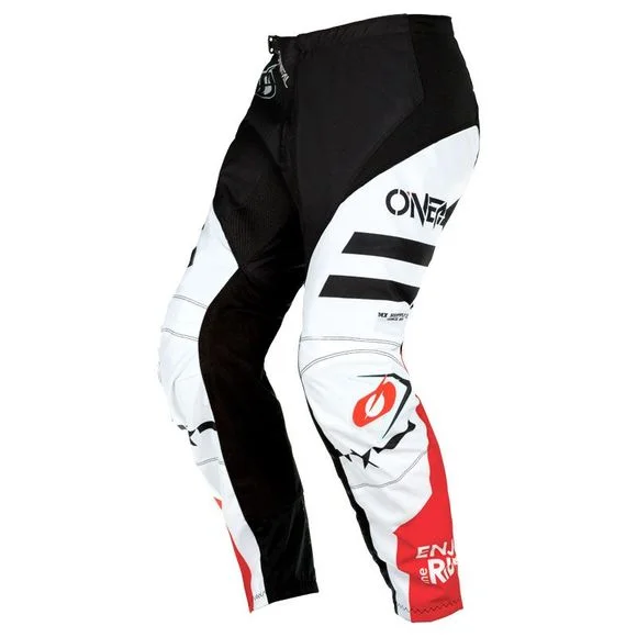 Pantalon cross O’Neal ELEMENT – SQUADRON V.22 – WHITE BLACK 2023 – Blanc / Noir Ref : OL1759