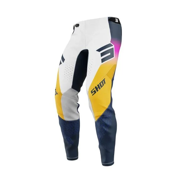 Pantalon cross Shot AEROLITE – ULTRA 2025 – Bleu / Orange Ref : SO2693