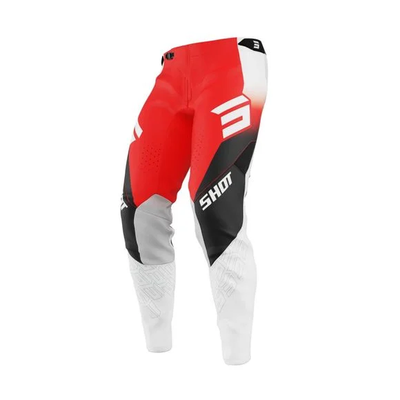 Pantalon cross Shot AEROLITE – ULTRA 2025 – Noir / Rouge Ref : SO2696