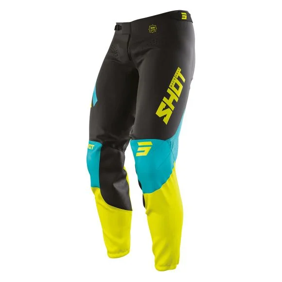 Pantalon cross Shot AEROLITE AIRFLOW – LIME 2021 – Jaune / Bleu Ref : SO1837