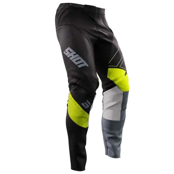 Pantalon Cross SHOT CONTACT RUSH Jaune Fluo