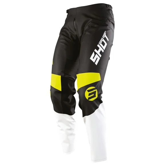 Pantalon cross Shot DEVO STORM KID – LIME – Noir / Jaune Ref : SO1985