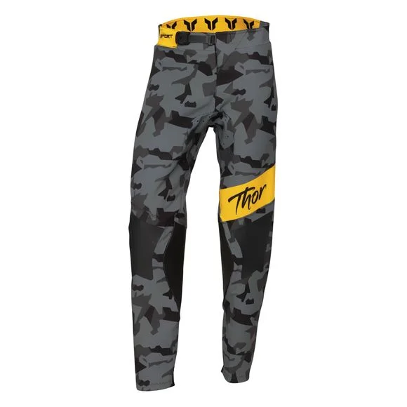 Pantalon cross Thor SPORT SHADOW – FEMME 2025 – Noir Ref : TO3051