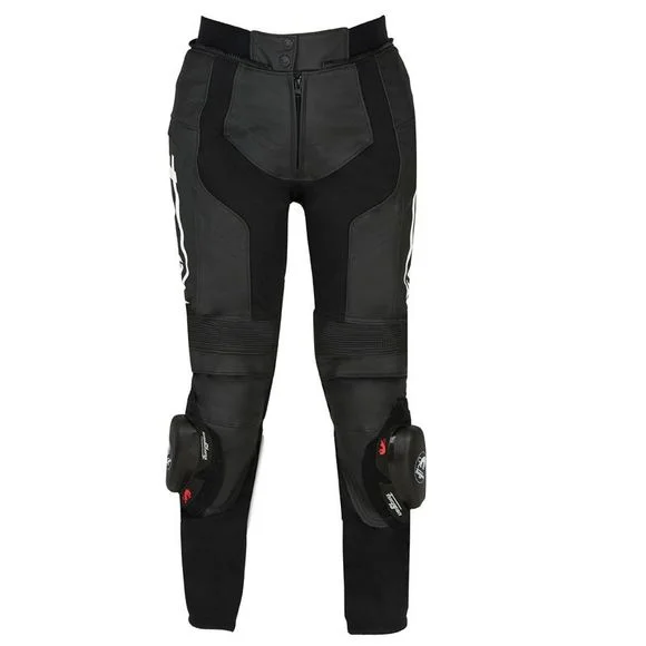 Pantalon Furygan BUD LADY – Noir / Blanc Ref : FU1035