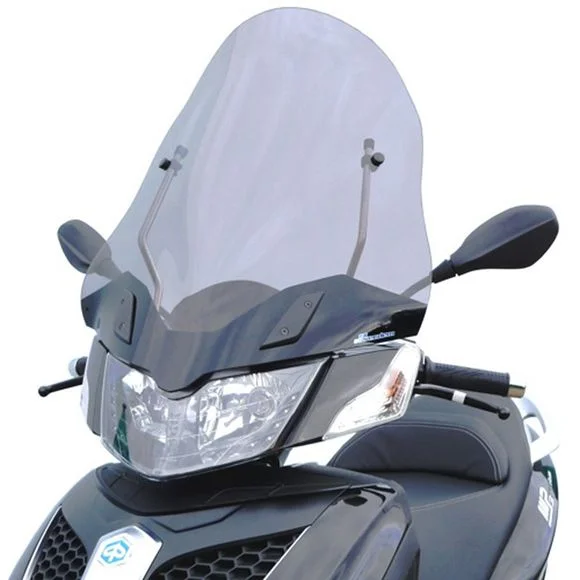 Pare brise Bullster Haute protection Noir opaque +66cm Ref : BP008GTNO