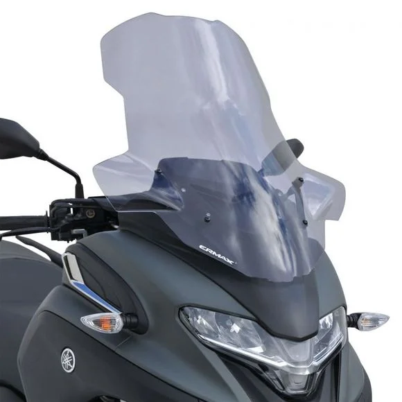 Pare brise Ermax TOURING 70 cm – GrisYAMAHA 300 TRICITY 300 – 2020 – 2024Ref : EM1918