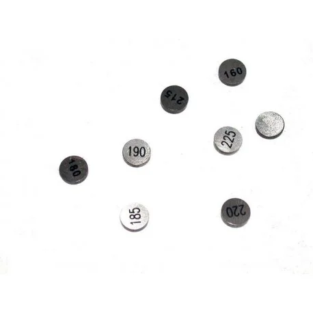 Pastilles de soupape HOT CAMS Ø9,48×1,55mm – jeu de 5