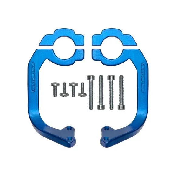 Patte de déport Circuit Equipement ALU Universel – Bleu Ref : CRE0047 / RP027-004