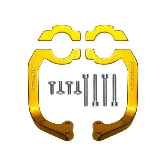 Patte de déport Circuit Equipement ALU Universel – Jaune Ref : CRE0049 / RP027-006