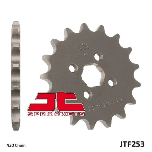 Pignon de sortie de boite JT. acier standard 253 – 420 Ref : JTC01376A / 1077309003
