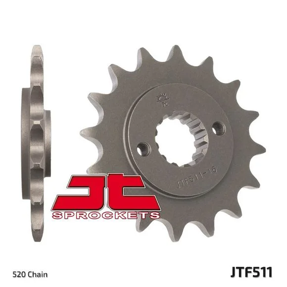 Pignon de sortie de boite JT. acier standard 511 – 520 Ref : JTC01409A / 1077407001