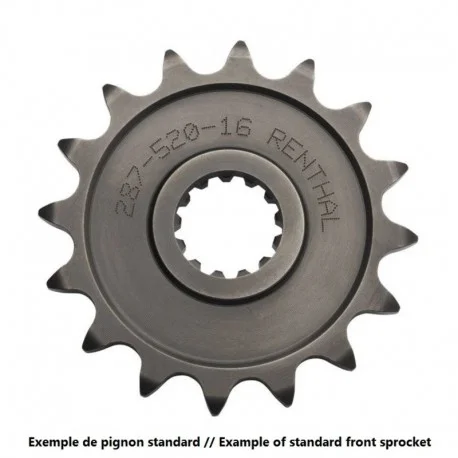 Pignon RENTHAL acier standard 254 – 520