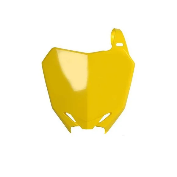 Plaque avant Polisport COULEUR JAUNE Ref : PS413Y06 / 1086638001