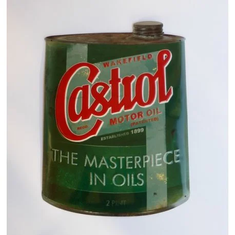Plaque en metal Castrol Classic