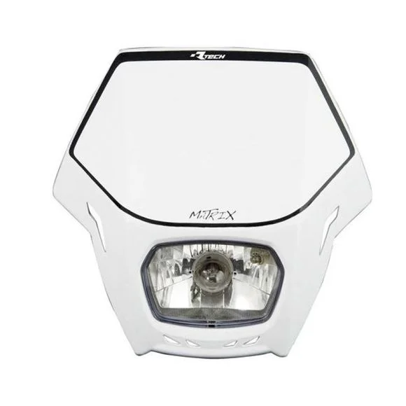 Plaque phare R-tech Matrix blanc Universel – Blanc Ref : RTH0562 / RMASKBN00007