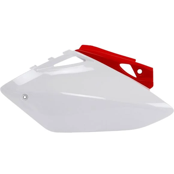 Plaques latérales Acerbis – Blanc / Rouge Ref : AE6017 / 0008127.343