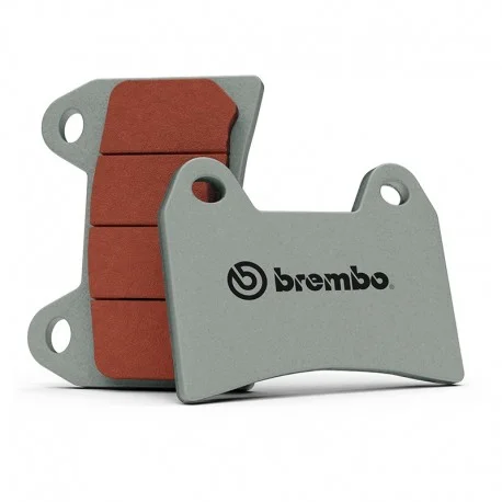 Plaquettes de frein moto route / sport metal fritte BREMBO 07BB37SR