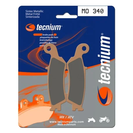 Plaquettes de frein TECNIUM MX / Quad metal fritte MO340