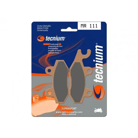 Plaquettes de frein TECNIUM Performance metal fritte MR111
