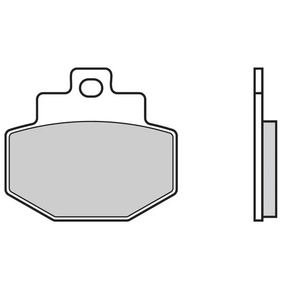 Plaquettes de freins Brembo Sinter Métal Fritté arrière Ref : 07047XS