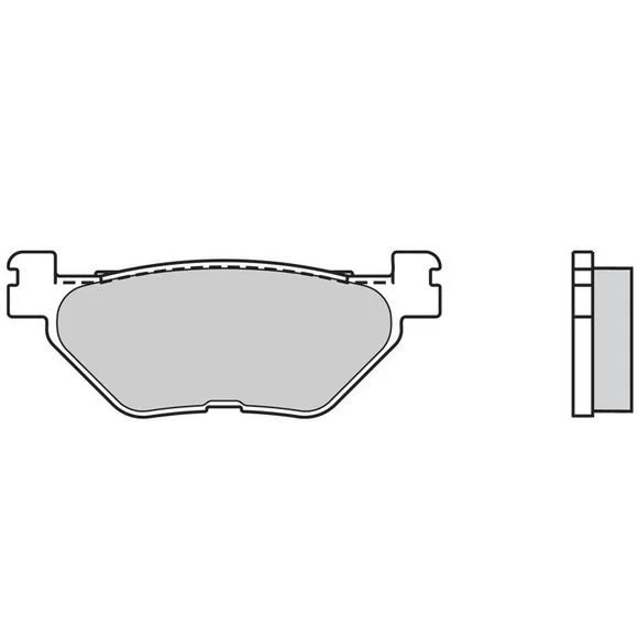 Plaquettes de freins Brembo Sinter Métal Fritté arrière Ref : 07052XS