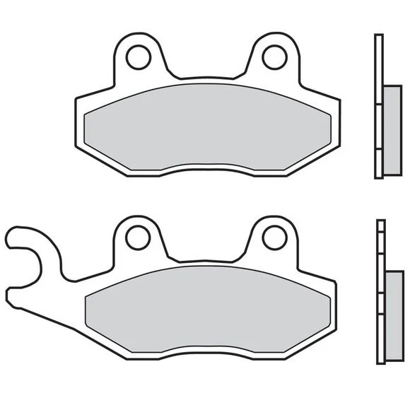 Plaquettes de freins Brembo Sinter Métal Fritté avant/arriere Ref : 07076XS