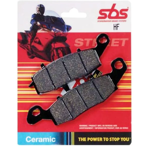 Plaquettes de freins SBS 549H.HF Organique Arrière Ref : 549H.HF / 549000