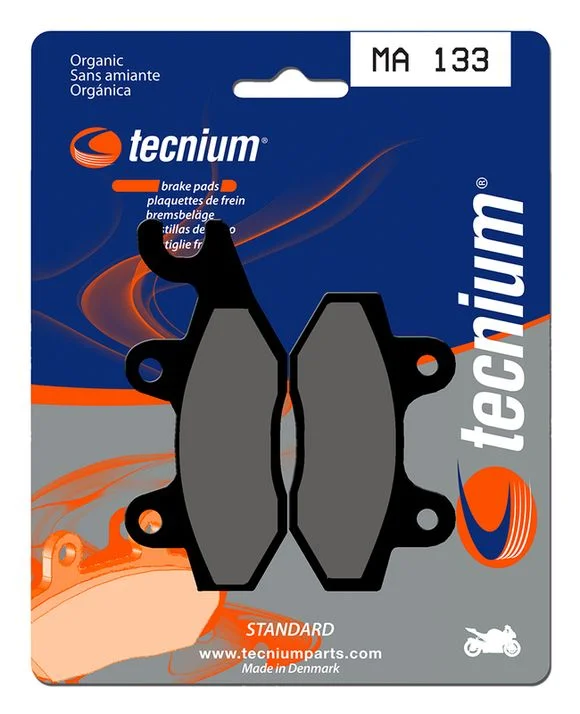 Plaquettes de freins Tecnium route organique – MA133 Ref : TE00558A / 1022355