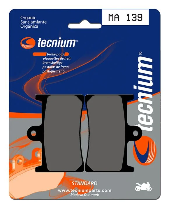 Plaquettes de freins Tecnium route organique – MA139 Ref : TE00562A / 1022361
